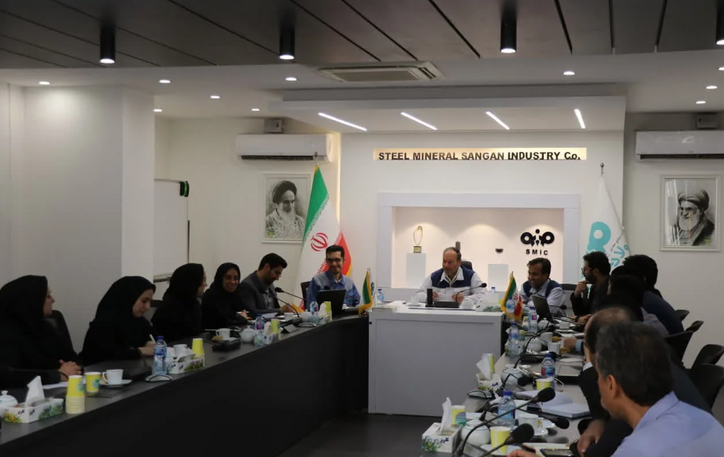 بازدید مدیران و کارشناسان پارک علم و فناوری از فولاد سنگان