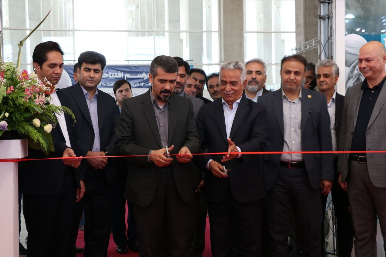 افتتاح سیزدهمین نمایشگاه بین المللی سنگ تهران افتتاح سیزدهمین نمایشگاه بین المللی سنگ تهران