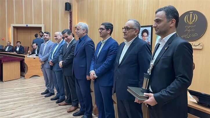 مراسم تقدیر از صادرکنندگان نمونه گیلان برگزار شد