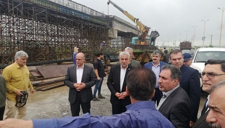 مهیا بودن همه امکانات برای اتمام هرچه سریع‌تر خط آهن رشت - کاسپین