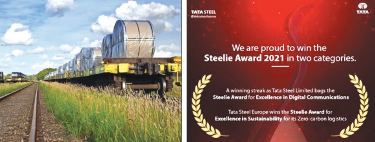 پروژه حملونقل بدون انتشار کربن در شرکت Tata Steel پروژه حملونقل بدون انتشار کربن در شرکت Tata Steel