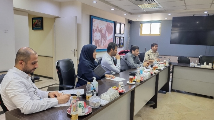 نشست مسوولین فدراسیون و باشگاه فرهنگی ورزشی فولاد مبارکه سپاهان