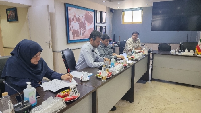 نشست مسوولین فدراسیون و باشگاه فرهنگی ورزشی فولاد مبارکه سپاهان