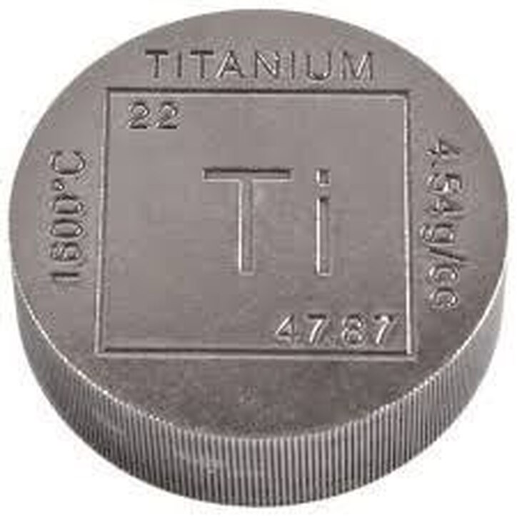 فلز تیتانیوم (Ti)