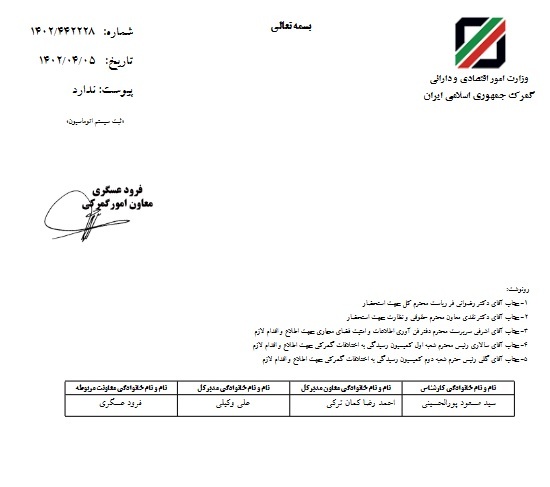 دردسر سازی مجدد معاونت فنی گمرک ایران را پای چه چیزی بگذاریم؟ کارنابلدی یا ... دردسر سازی مجدد معاونت فنی گمرک ایران را پای چه چیزی بگذاریم؟ کارنابلدی یا ...
