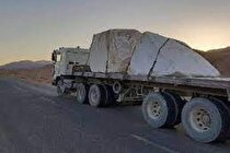 وارد شدن خسارت به راه‌های خراسان شمالی با حمل مصالح معدنی دارای اضافه تناژ