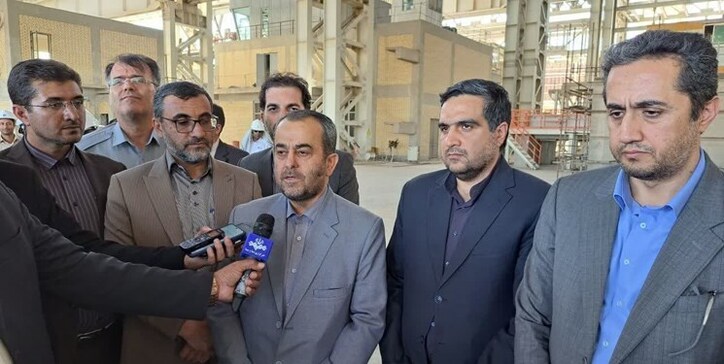 فاز دوم فولاد قاینات دهه فجر به بهره برداری می‌رسد