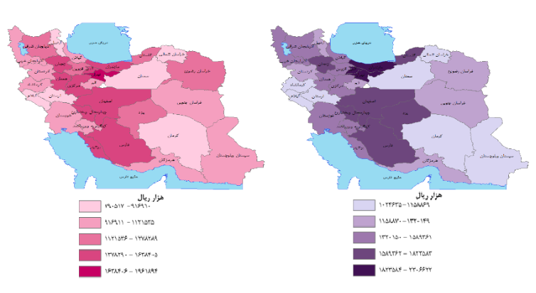 تهران بالاترین و خراسان شمالی پایینترین درآمد را در سال ۱۴۰۱ داشت تهران بالاترین و خراسان شمالی پایینترین درآمد را در سال ۱۴۰۱ داشت