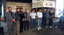 بازدید فرماندار ملایر از مراحل راه‌اندازی شرکت ذوب آهن آلیاژی