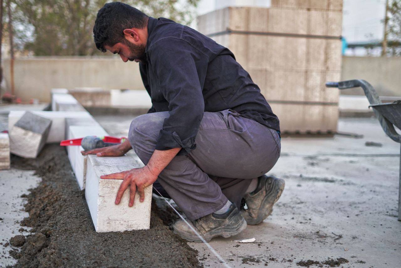 آماده سازی موکب فولاد اکسین خوزستان در پایانه مرزی شلمچه آماده سازی موکب فولاد اکسین خوزستان در پایانه مرزی شلمچه
