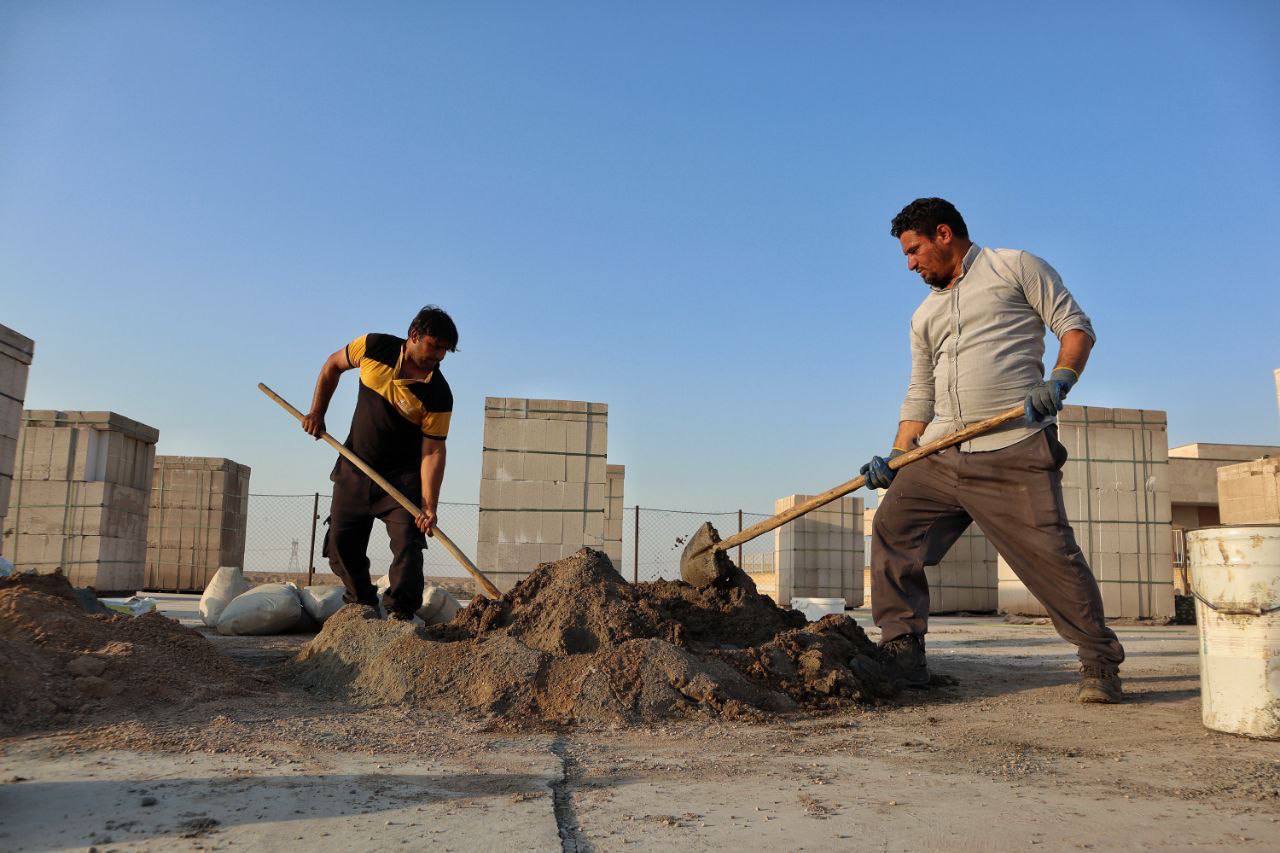 آماده سازی موکب فولاد اکسین خوزستان در پایانه مرزی شلمچه آماده سازی موکب فولاد اکسین خوزستان در پایانه مرزی شلمچه