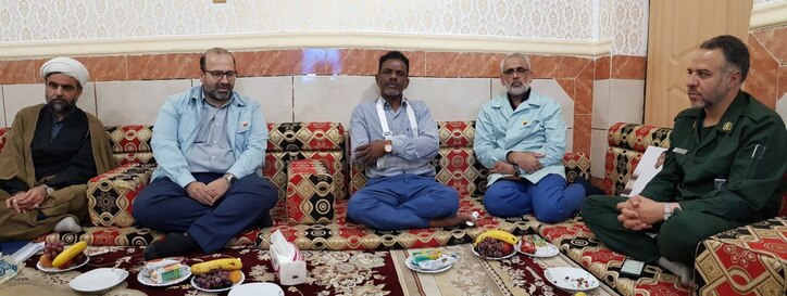 دیدار مدیرعامل با آزادگان و جانبازان سرافراز شرکت فولاد خوزستان