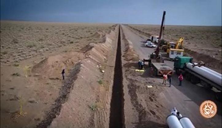 پیشرفت ۵۰ درصدی طرح انتقال آب خلیج فارس به مس شهربابک
