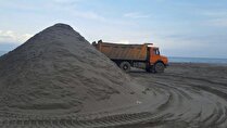 توقیف ۳ دستگاه کمپرسی حامل شن و ماسه غیرمجاز در میاندوآب