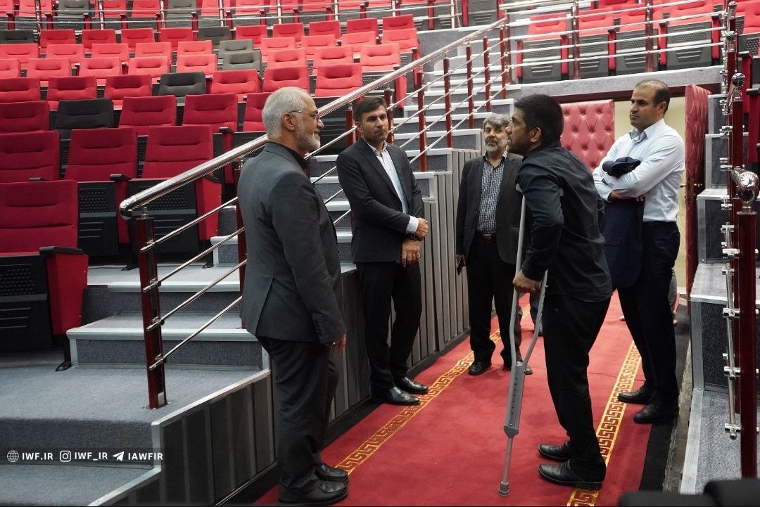 دیدار استاندار خوزستان و مدیرعامل گروه ملی صنعتی فولاد ایران با ملی پوشان کشتی فرنگی اعزامی به مسابقات جهانی بلگراد ۲۰۲۳