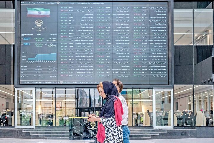 رفتار کج‌دار و مریز بورس