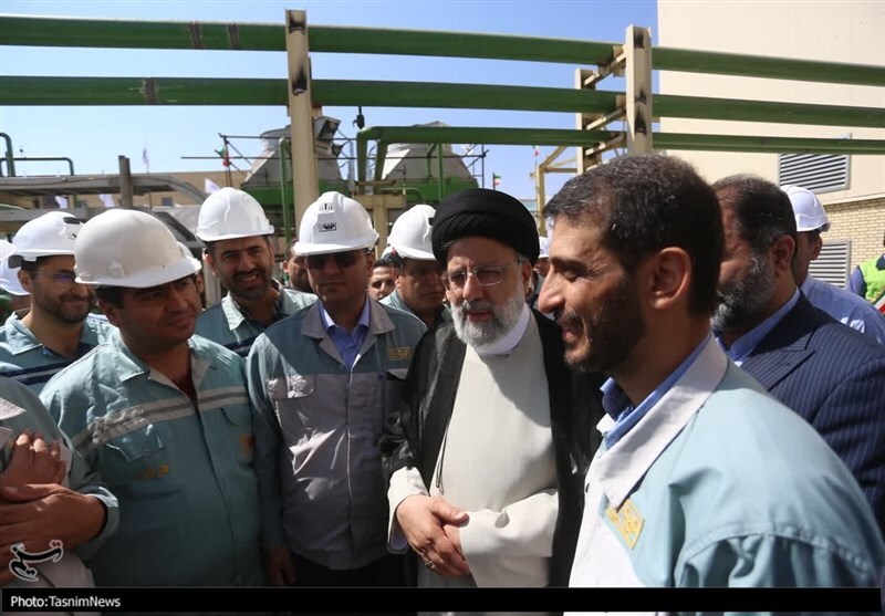 افتتاح نیروگاه ترکیبی فولاد مبارکه با حضور رئیس جمهور/ تزریق روزانه ۲۰ درصد برق به شبکه سراسری + تصاویر افتتاح نیروگاه ترکیبی فولاد مبارکه با حضور رئیس جمهور/ تزریق روزانه ۲۰ درصد برق به شبکه سراسری + تصاویر
