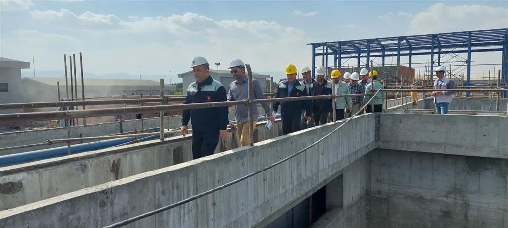 بازدید مدیرعامل ذوب آهن اصفهان از پروژه تصفیه خانه پساب بازدید مدیرعامل ذوب آهن اصفهان از پروژه تصفیه خانه پساب