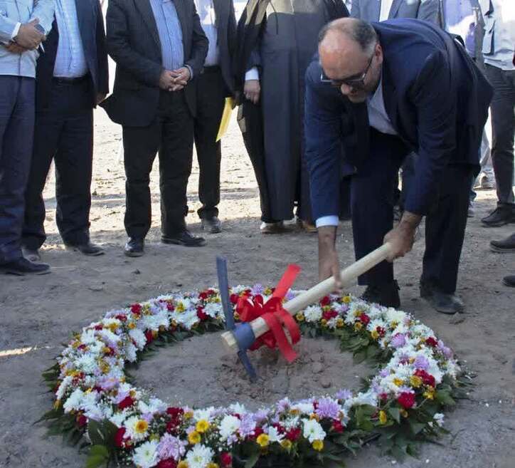 کلنگ احداث کارخانه کنسانتره ۱.۲ میلیون تنی به زمین زده شد/ اجرای پروژه کارخانه کنسانتره ظرف مدت ۳۰ ماه