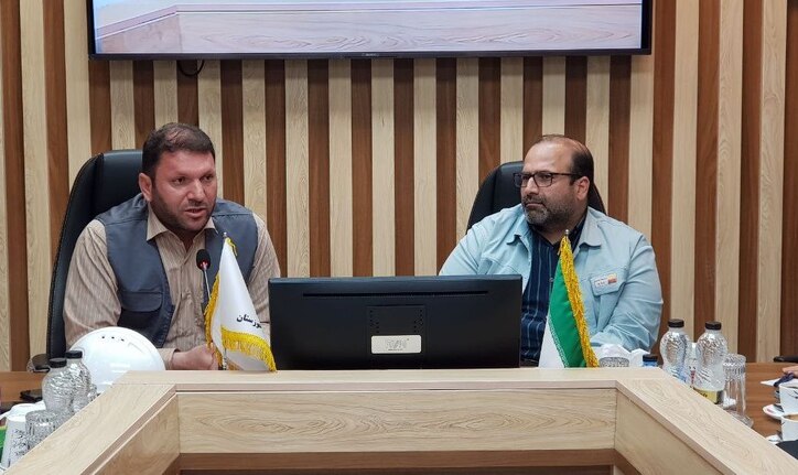 دیدار مدیرکل تعاون، کار و رفاه اجتماعی استان با مدیرعامل فولاد خوزستان