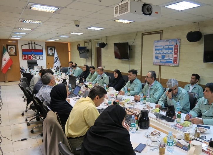 برگزاری ممیزی داخلی استاندارد‌های مدیریتی در فولاد هرمزگان