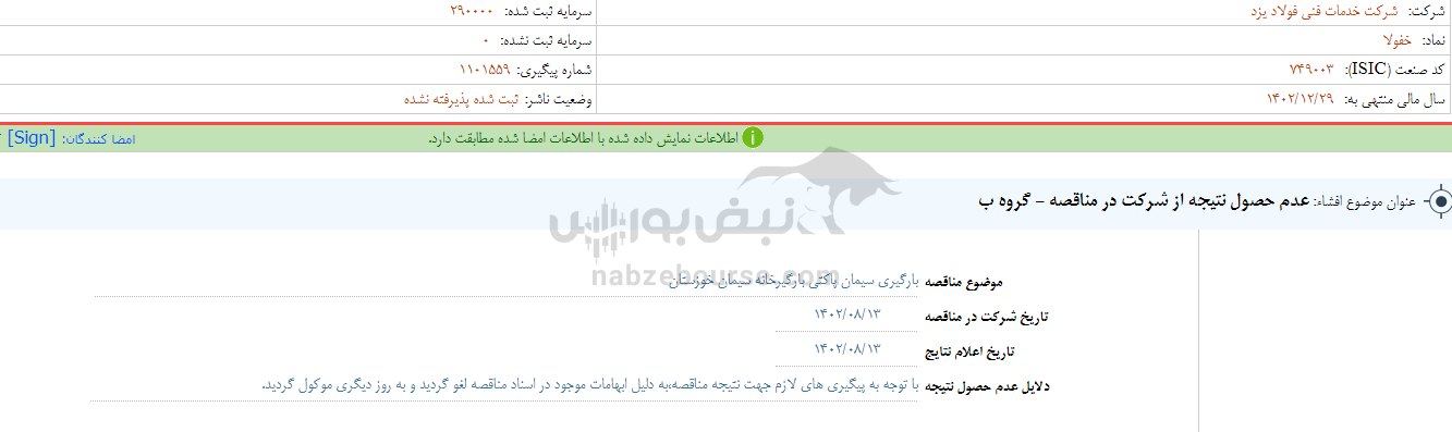 توقف دو روزه برای این نماد معاملاتی توقف دو روزه برای این نماد معاملاتی