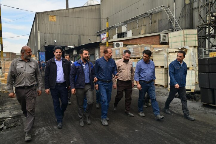 بازدید مدیرعامل شرکت آلومینیوم ایران از اورهال واحد‌های مختلف کارخانه