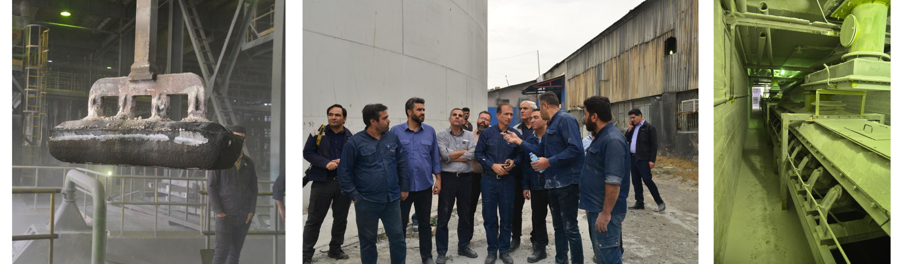 بازدید مدیرعامل شرکت آلومینیوم ایران از اورهال واحدهای مختلف کارخانه بازدید مدیرعامل شرکت آلومینیوم ایران از اورهال واحدهای مختلف کارخانه
