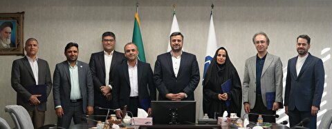مراسم تودیع و معارفه مدیرعامل شرکت مهندسی فناوری صدر فردا برگزار شد