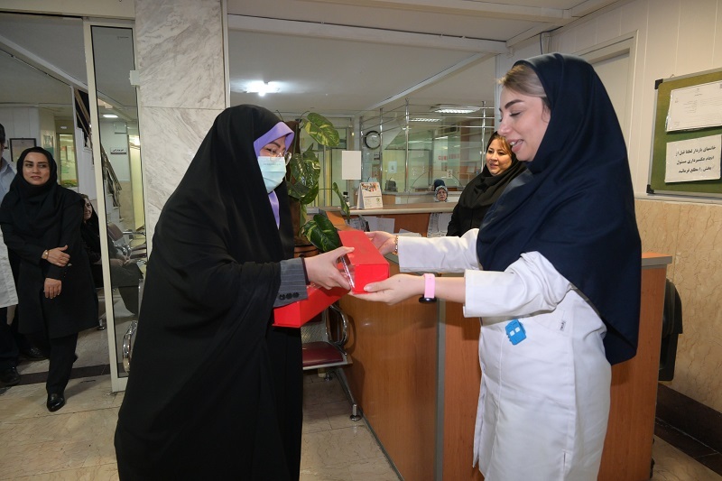 تکریم کادر درمان بیمارستان البرز و درمانگاه فولاد توسط کارکنان ایمیدرو تکریم کادر درمان بیمارستان البرز و درمانگاه فولاد توسط کارکنان ایمیدرو