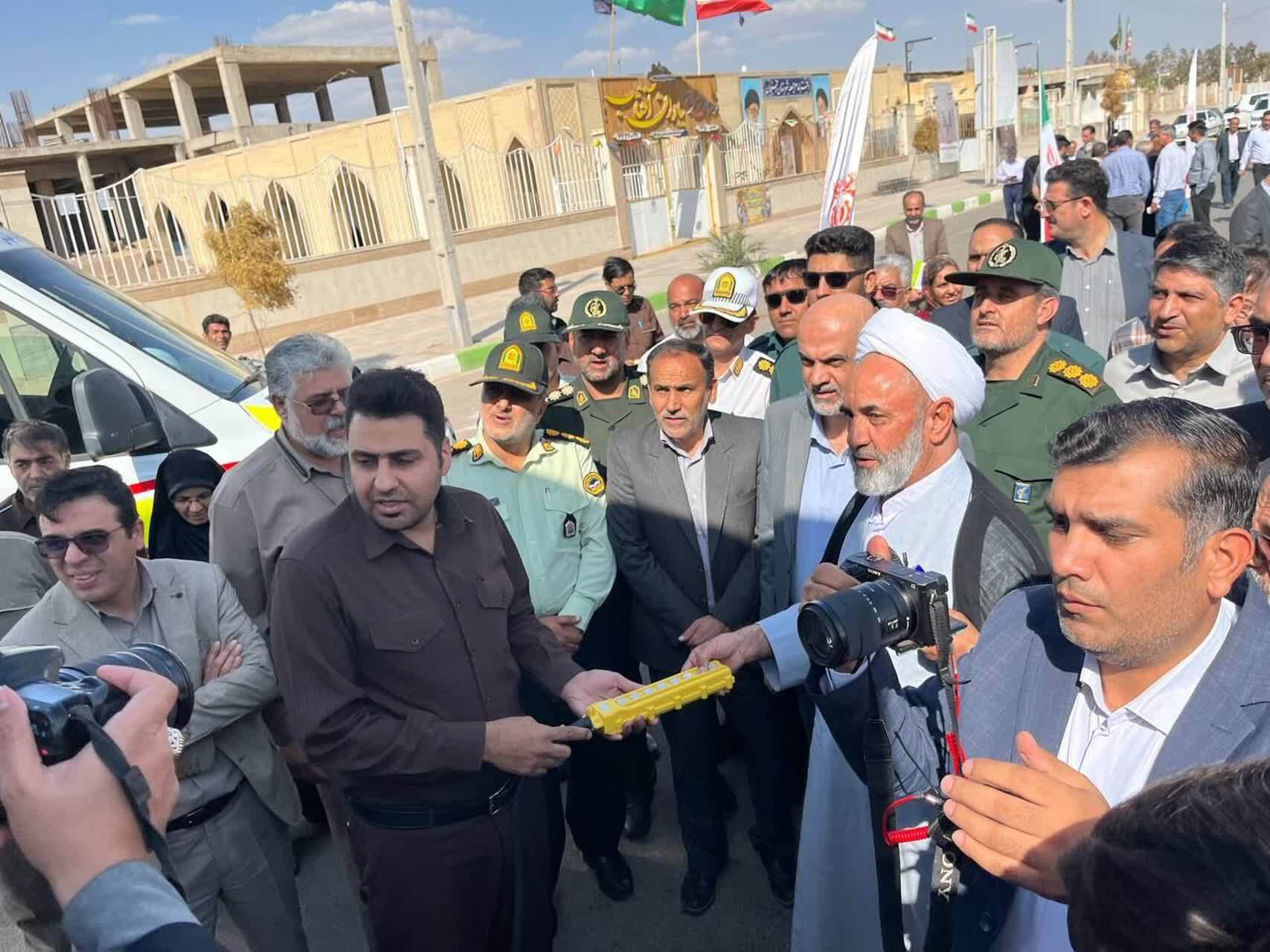 بیمارستان سیار مجتمع مس سرچشمه رفسنجان افتتاح شد بیمارستان سیار مجتمع مس سرچشمه رفسنجان افتتاح شد