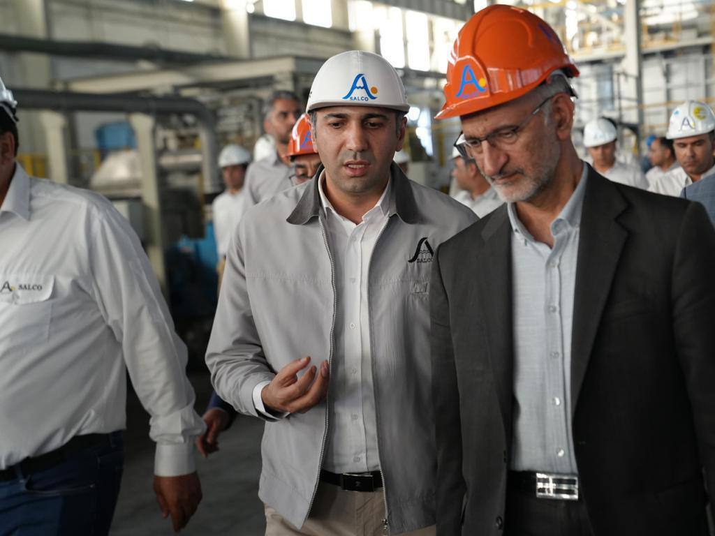بازدید ریاست هیات عامل ایمیدرو از مجتمع صنایع آلومینیوم جنوب بازدید ریاست هیات عامل ایمیدرو از مجتمع صنایع آلومینیوم جنوب