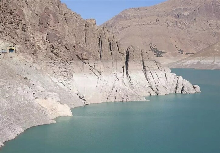 ۵ سد تهران ۱۶ درصد آب دارد
