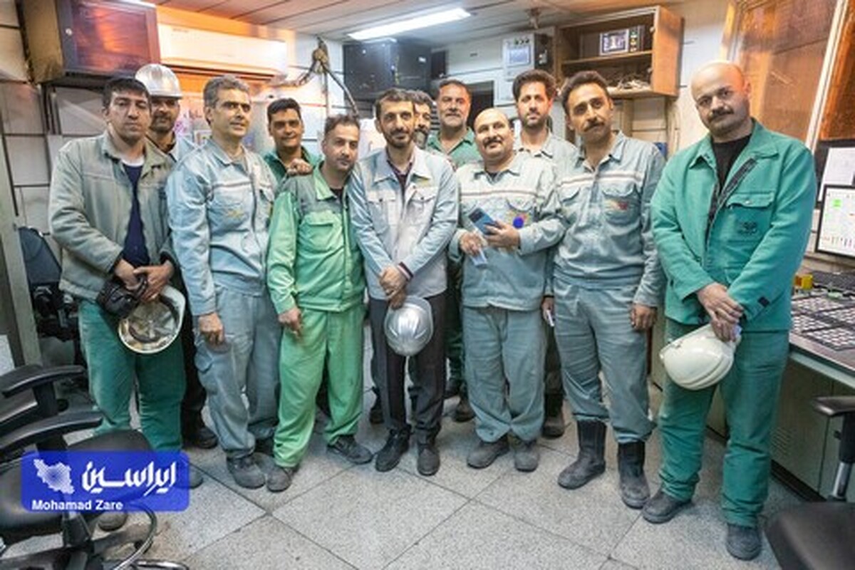 پایانی شیرین در سال محدودیت‌های بی‌سابقه/ ۷ میلیون و ۳۳۵ هزار تن فولاد خام تولید شد