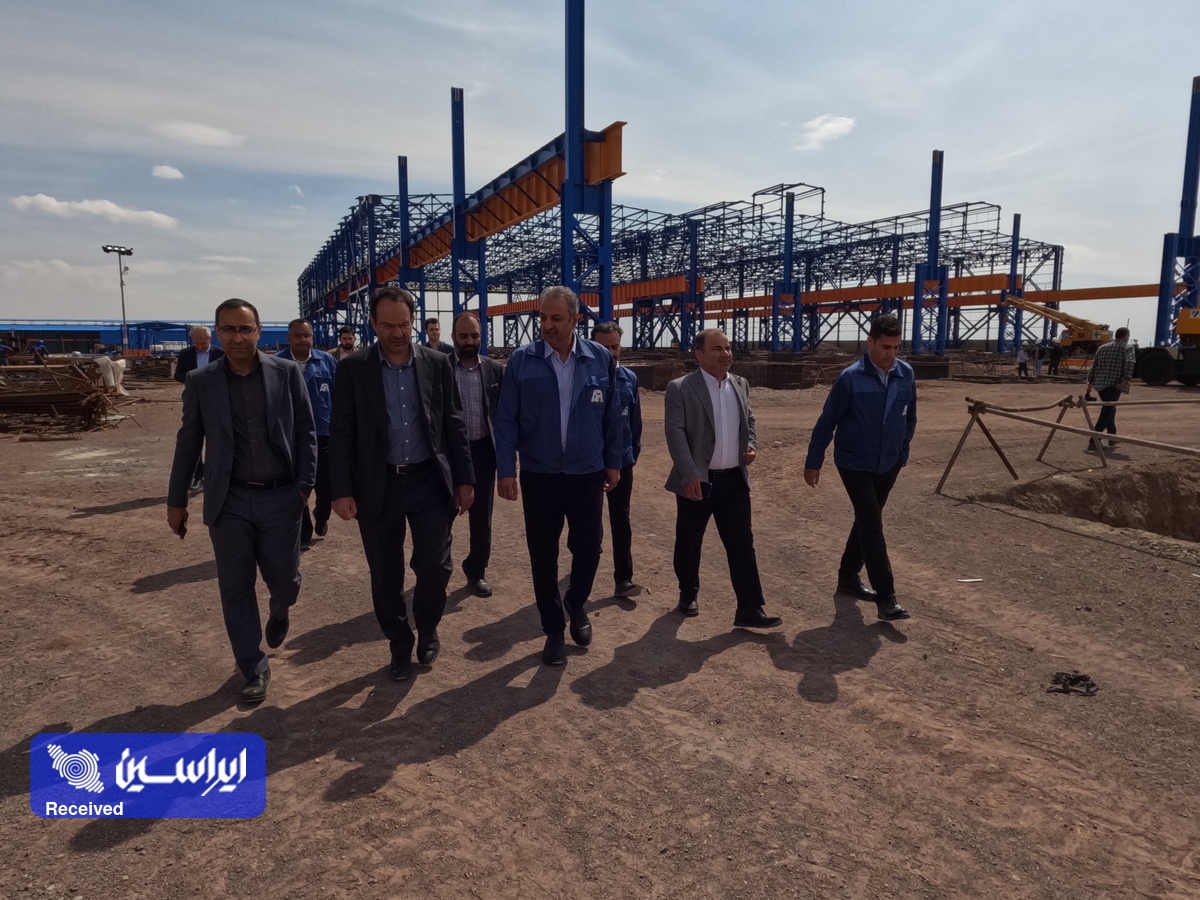 بازدید معاون سرمایه‌گذاری و امور شرکت‌های فولاد مبارکه از شرکت صنایع آتیه لوله پارتاک