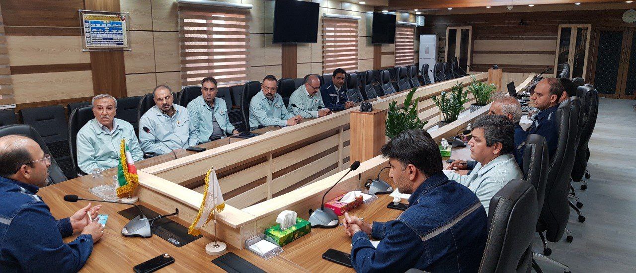 جلسه نوروزی مدیرعامل با مسوولان شرکت فولاد خوزستان