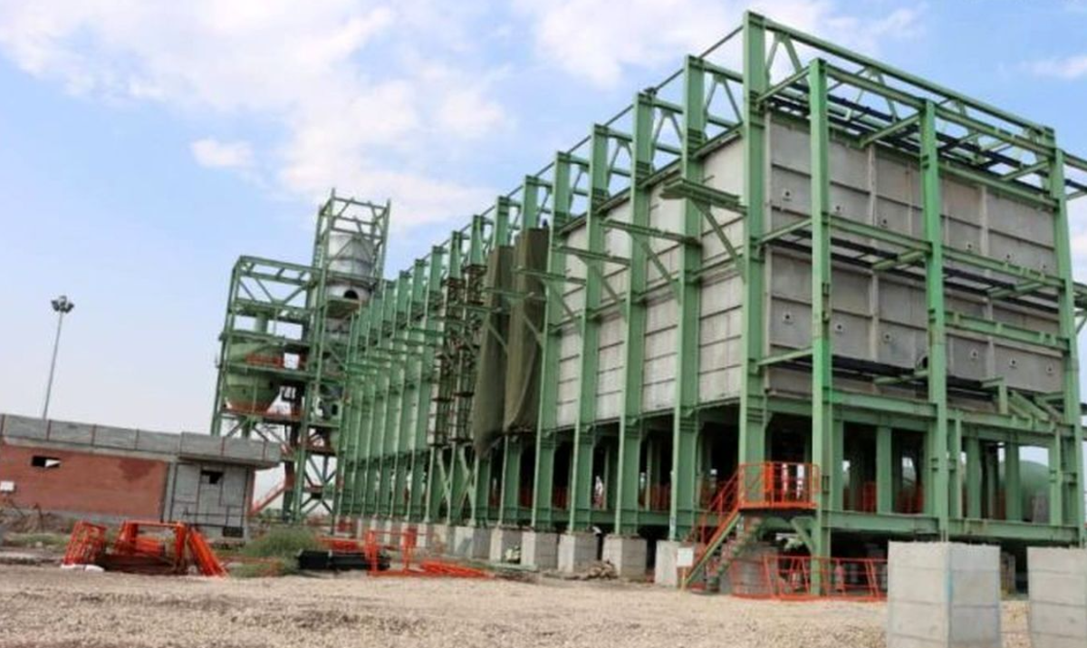 پیشرفت ۶۷ درصدی کارخانه آهن و فولاد الماس آرتاویل