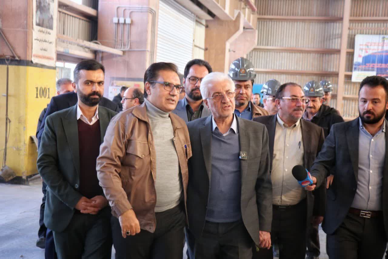 بازدید استاندار خراسان شمالی از شرکت آلومینای ایران بازدید استاندار خراسان شمالی از شرکت آلومینای ایران