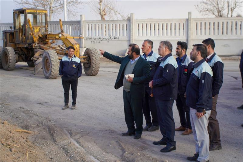 بازدید مدیرعامل ذوب آهن اصفهان از پروژههای عمرانی و حفاظتی مجتمع بازدید مدیرعامل ذوب آهن اصفهان از پروژههای عمرانی و حفاظتی مجتمع
