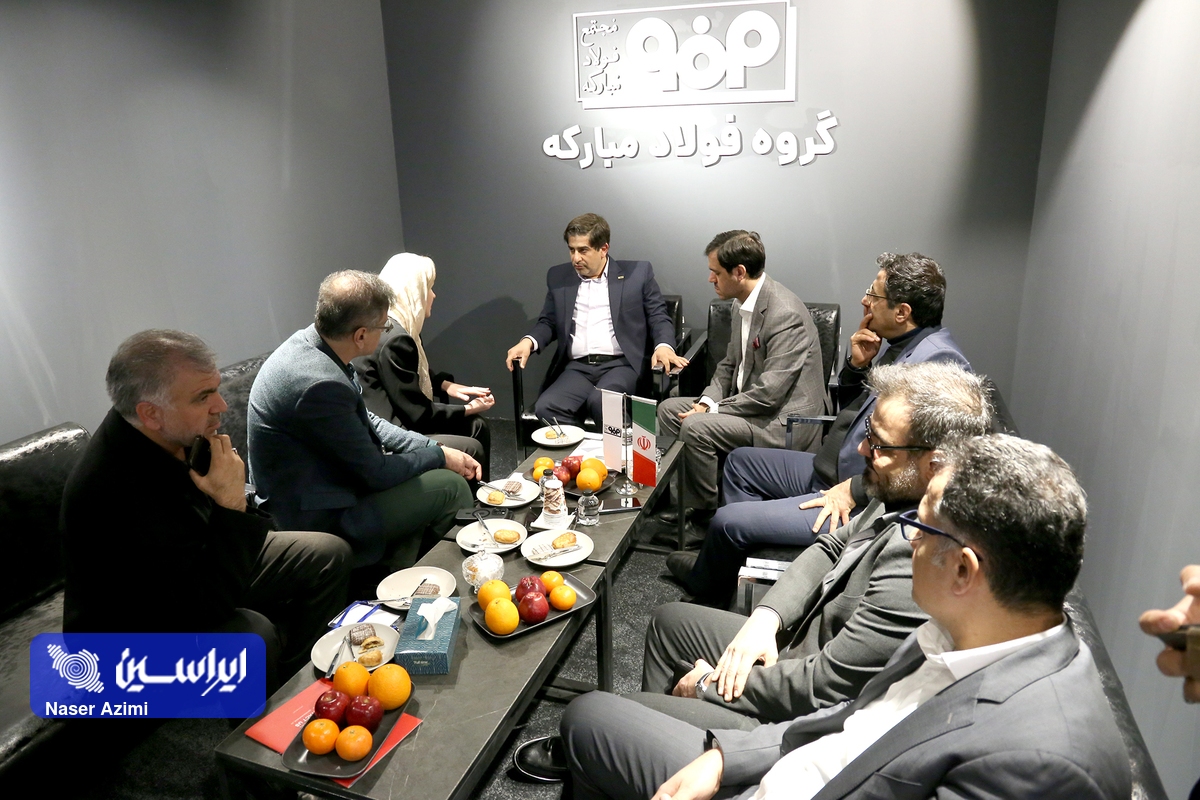 دیدار و گفتوگوی معاون بینالملل اتحادیه صنعتگران روسیه با مدیرعامل فولاد مبارکه دیدار و گفتوگوی معاون بینالملل اتحادیه صنعتگران روسیه با مدیرعامل فولاد مبارکه