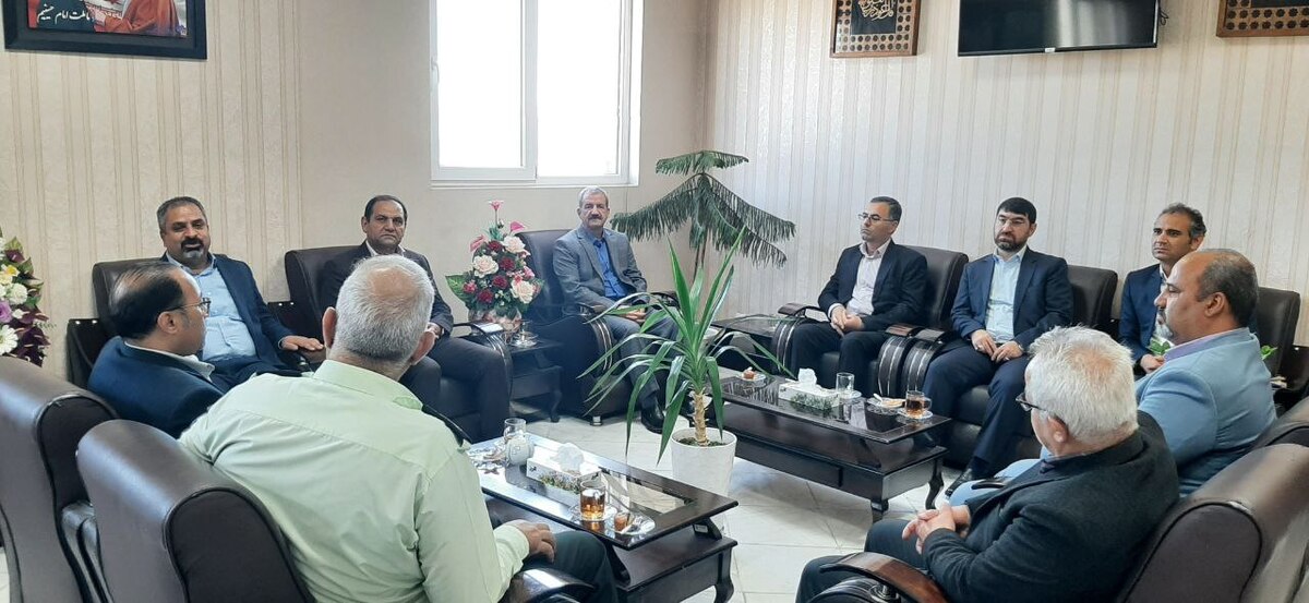 دیدار مدیرعامل و مدیران شرکت آلومینای ایران با سردار مطهری‌زاده فرمانده نیروی انتظامی خراسان شمالی