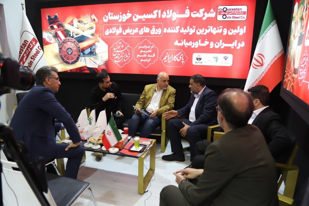 رکوردشکنی‌های تاریخی فولاد اکسین، مایه افتخار ایران است/ قدردان کارگران در این شرایط جنگ اقتصادی هستیم