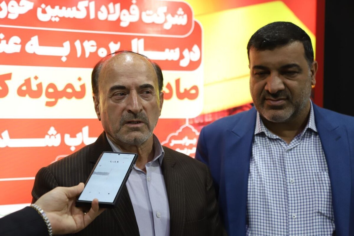 تولیدات اکسین تاثیر بسیاری در ارتقا توان اقتصادی و دفاعی کشور دارد/ فولاد اکسین یکی از ده شرکت برتر کشور است