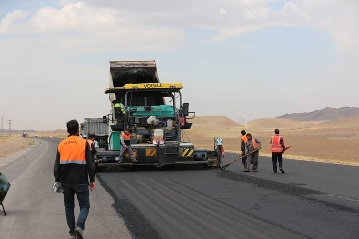 افزایش ۳۴ درصدی آسفالت راه‌های روستایی کشور در دولت سیزدهم