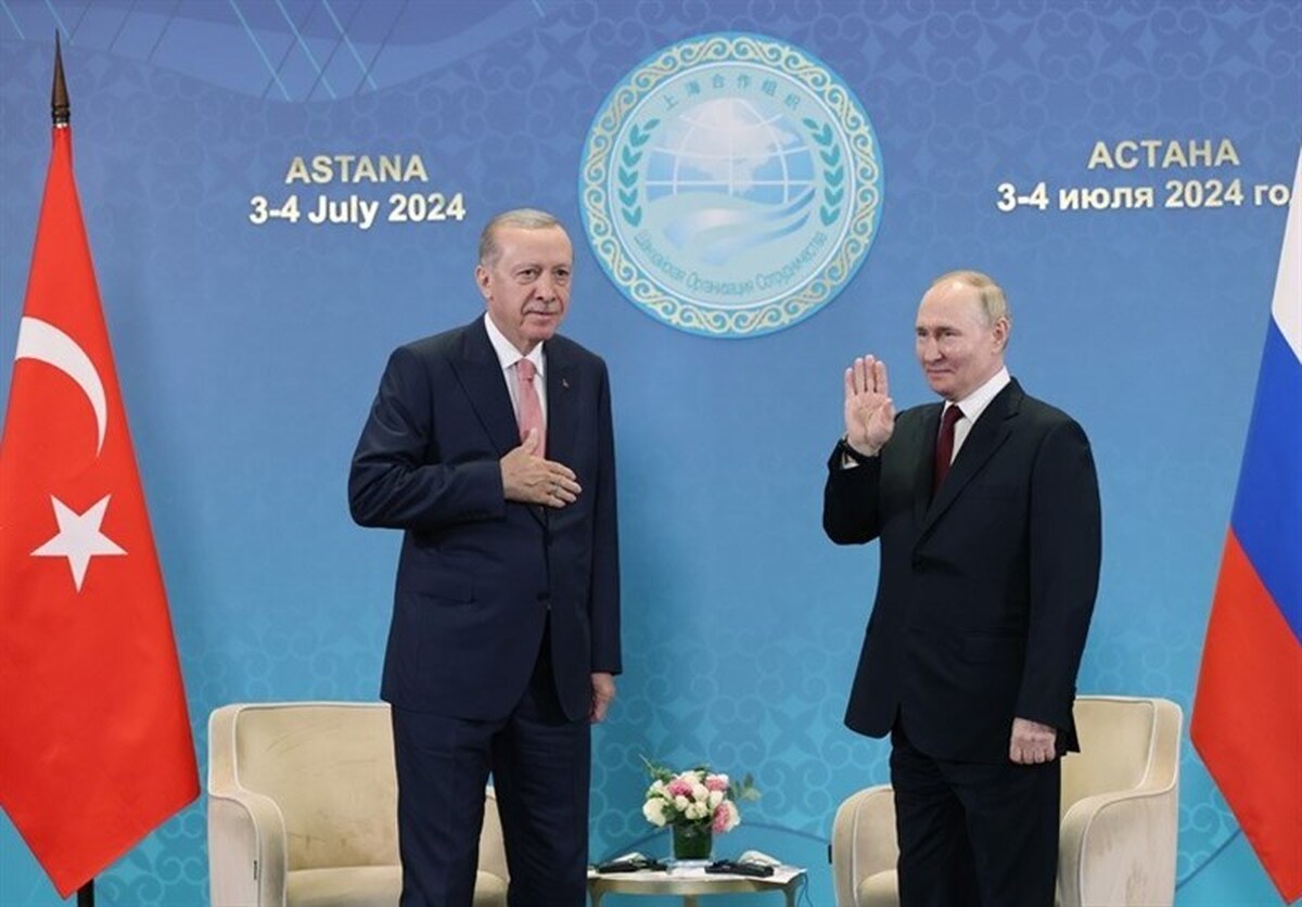 تأکید اردوغان برای رساندن تجارت با روسیه به ۱۰۰ میلیارد دلار