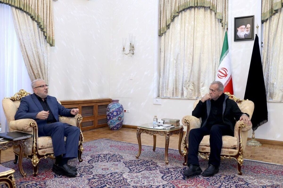 وزیر نفت با رئیس‌جمهوری منتخب دیدار و گفتگو کرد