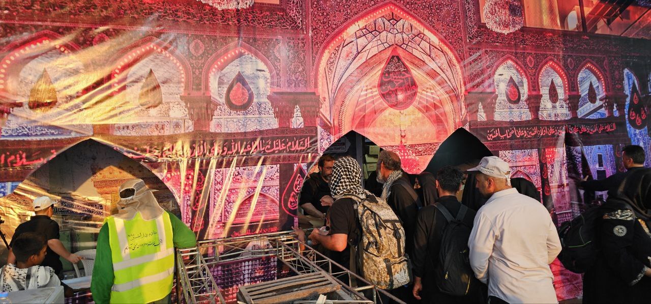 خدماترسانی موکب شرکت فولاد اکسین خوزستان در مرز شلمچه/ فولاد اکسین پای کار عاشقان حسین خدماترسانی موکب شرکت فولاد اکسین خوزستان در مرز شلمچه/ فولاد اکسین پای کار عاشقان حسین