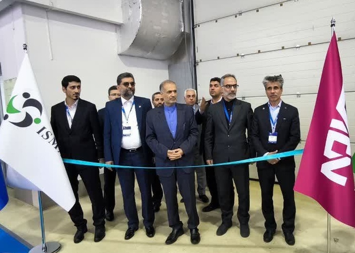 گشایش پاویون ایران در نمایشگاه اتومبیلیتی روسیه با حضور معاون وزیر صمت
