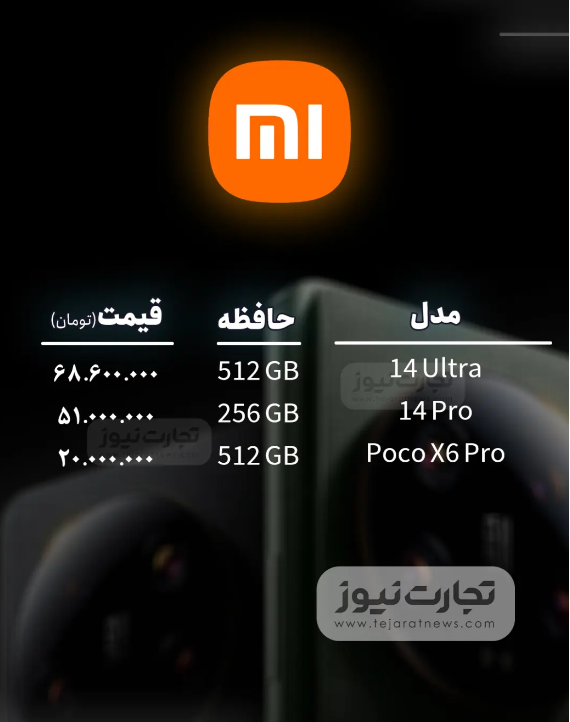 قیمت گوشی موبایل امروز شنبه ۱۷ شهریور ۱۴۰۳ قیمت گوشی موبایل امروز شنبه ۱۷ شهریور ۱۴۰۳