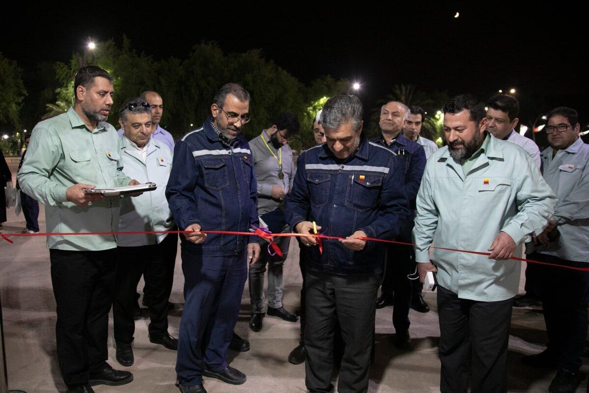 نخستین نمایشگاه ایمنی و آتش‌نشانی شرکت فولاد خوزستان آغاز به کار کرد